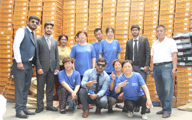 熱烈歡迎巴基斯坦的著名的螺栓進(jìn)口公司來(lái)我工廠參觀 熱烈歡迎巴基斯坦的著名的螺栓進(jìn)口公司來(lái)我工廠參觀